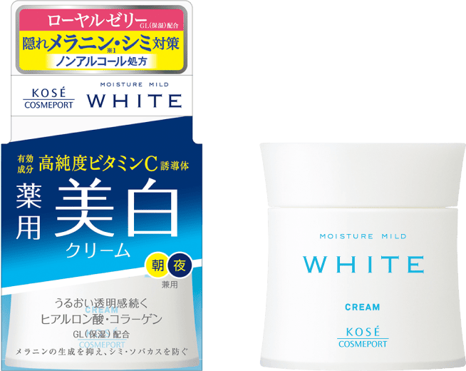 モイスチュアマイルド ホワイト クリーム　d