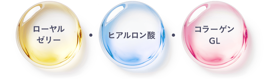 ローヤルゼリー・ヒアルロン酸・コラーゲンGL