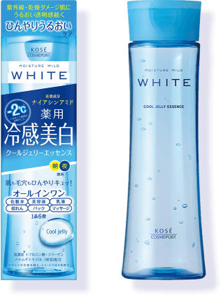 モイスチュアマイルド ホワイト クールジェリーエッセンス